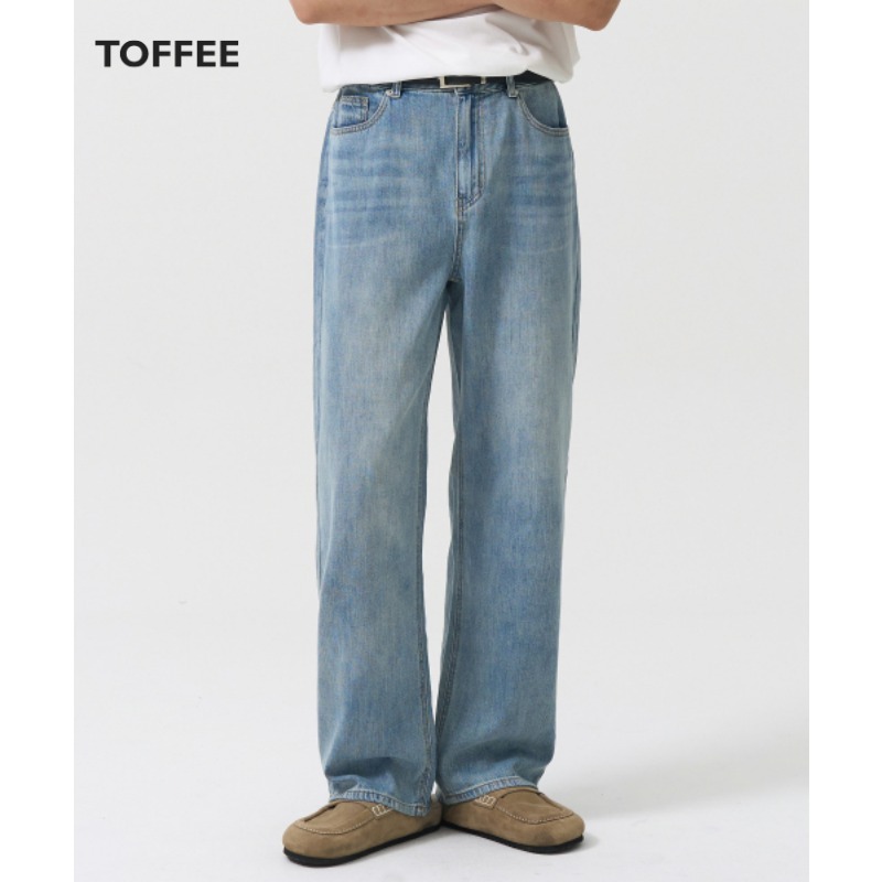 【TOFFEE】SL01 SUMMER DENIM WIDE PANTS