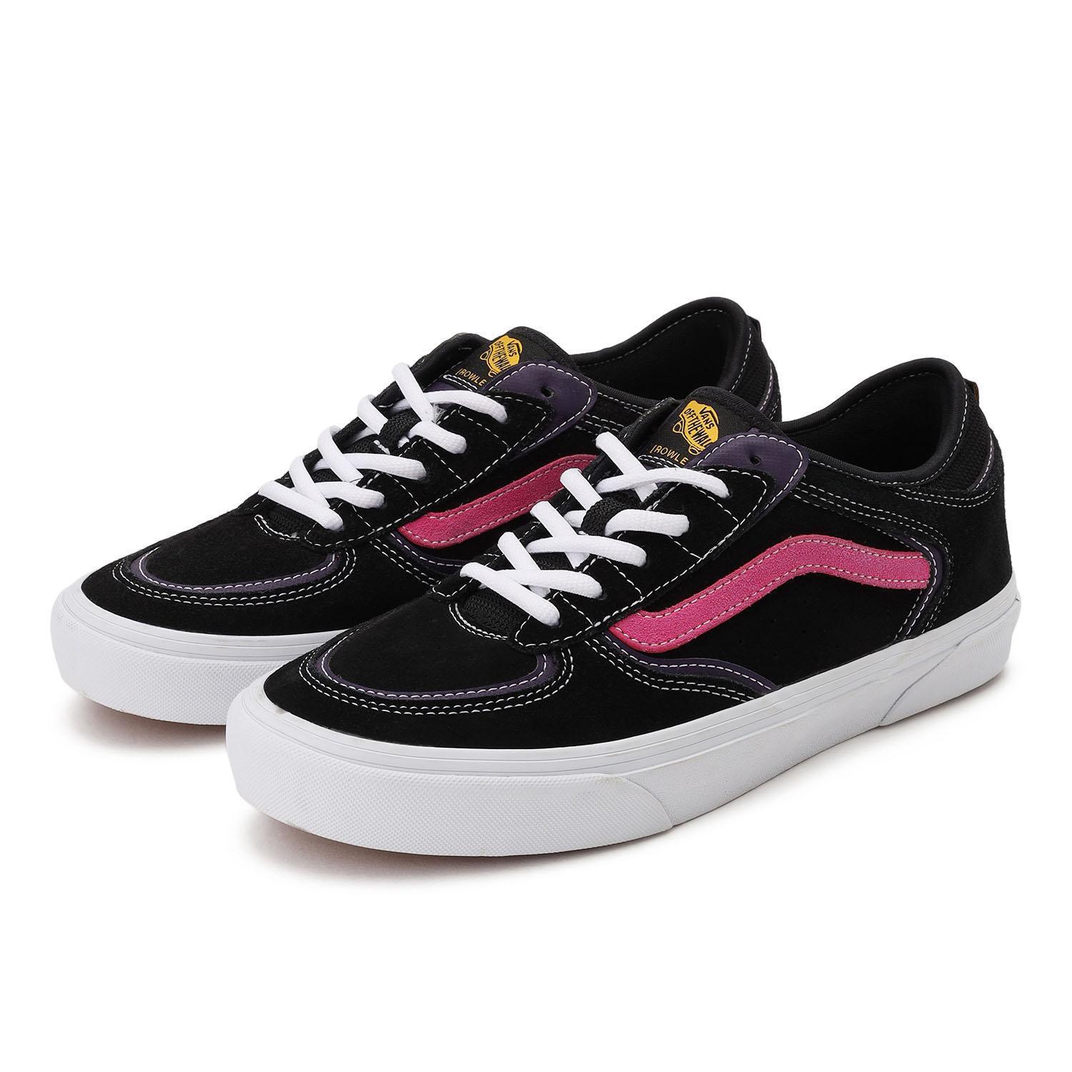 国内配送 VANS SKATE ROWLEY BLACK/PINK