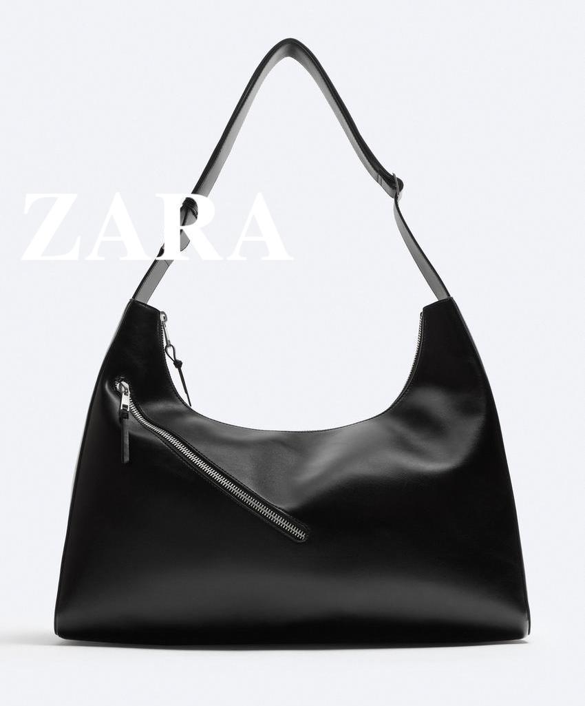 ★ドイツ発*ZARA*新作*エクストララージレザーバッグ/ZB★