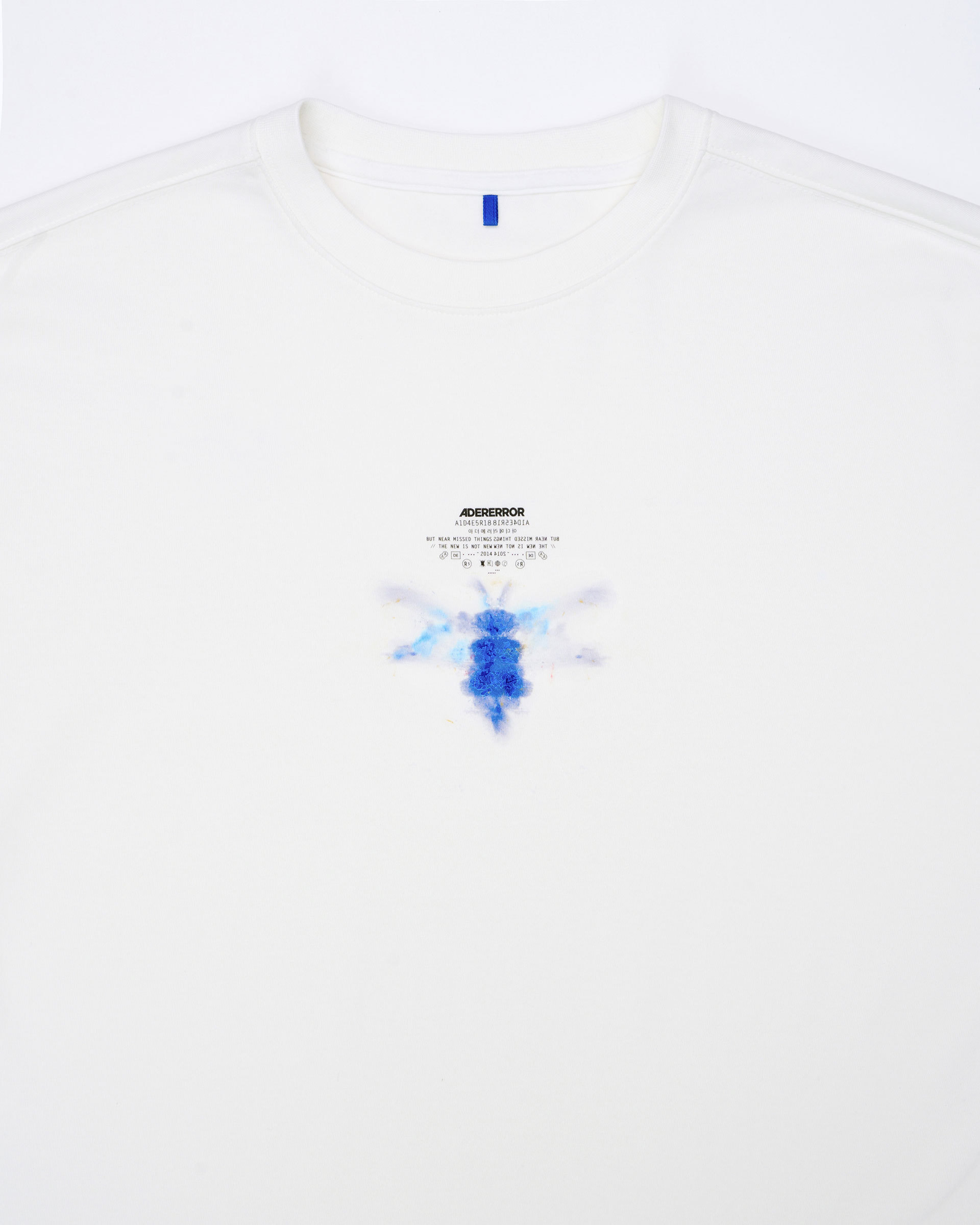 正規品・送料込み◆ADERERROR◆Blue bee decalcomanie t-shirt ADER AderSpace # Shop #