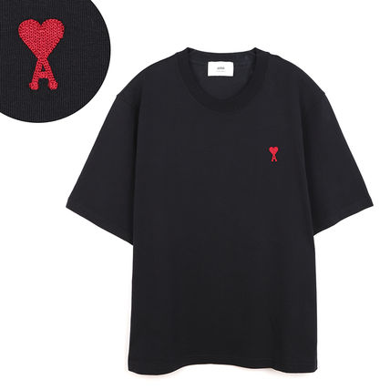 ブラック（黒）系 AMI PARIS(アミ パリス) Tシャツ・カットソー