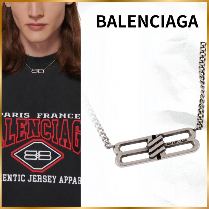 ♦BALENCIAGA♦BBアイコン ネックレス