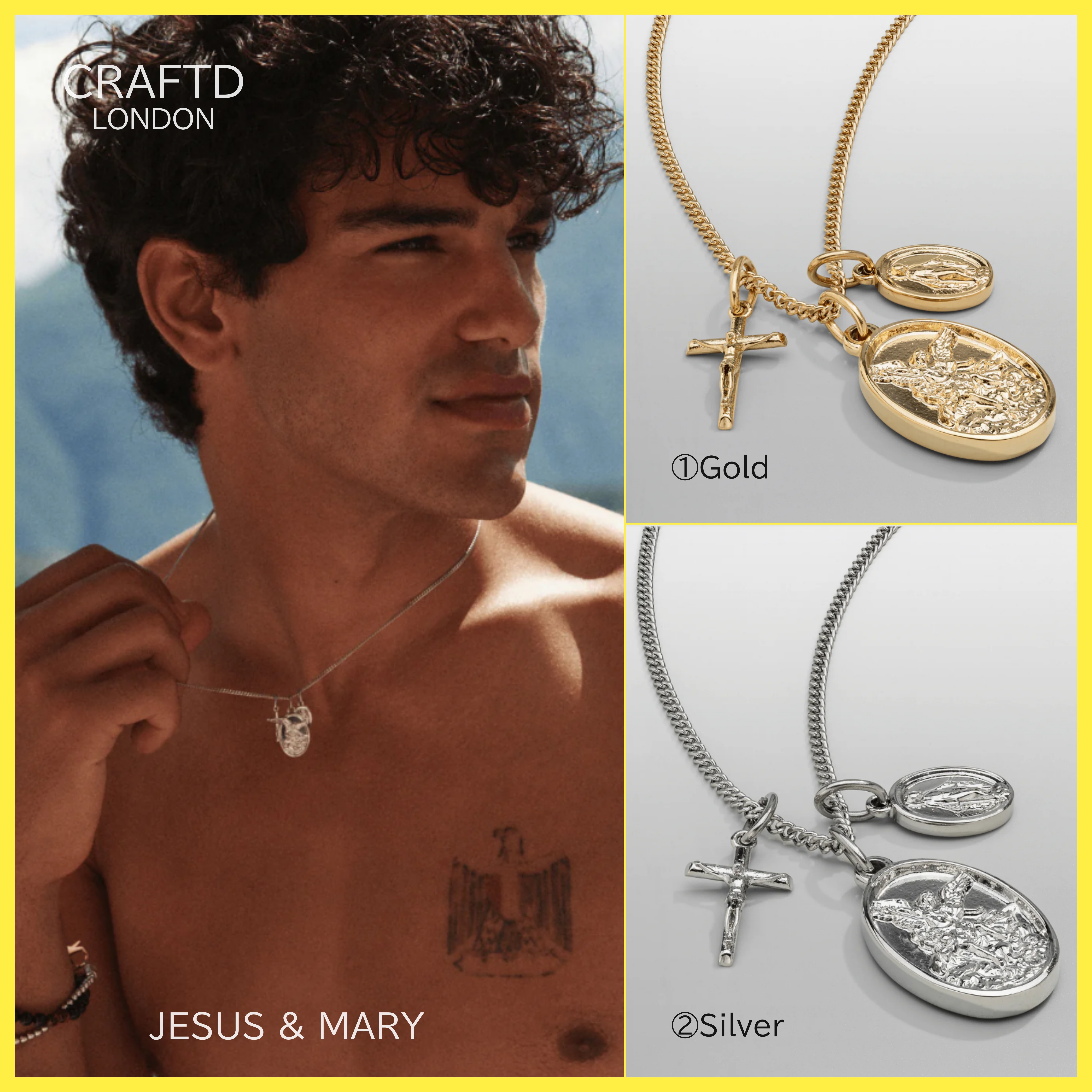送料関税込【CRAFTD London】JESUS & MARY☆(2色) 国内発送♪