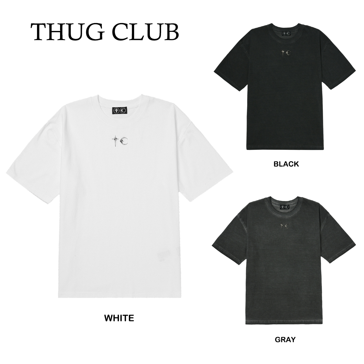 THUG CLUB ★ TC Basic T-Shirt ★ 3色 ★ 送料・関税込