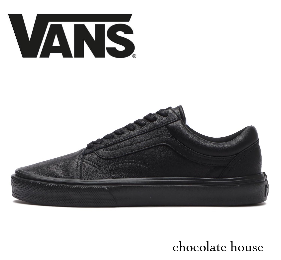 ◆VANS◆ヴァンズ OLD SKOOL LITE V36 LITE SMOOTH BLACK/BLACK