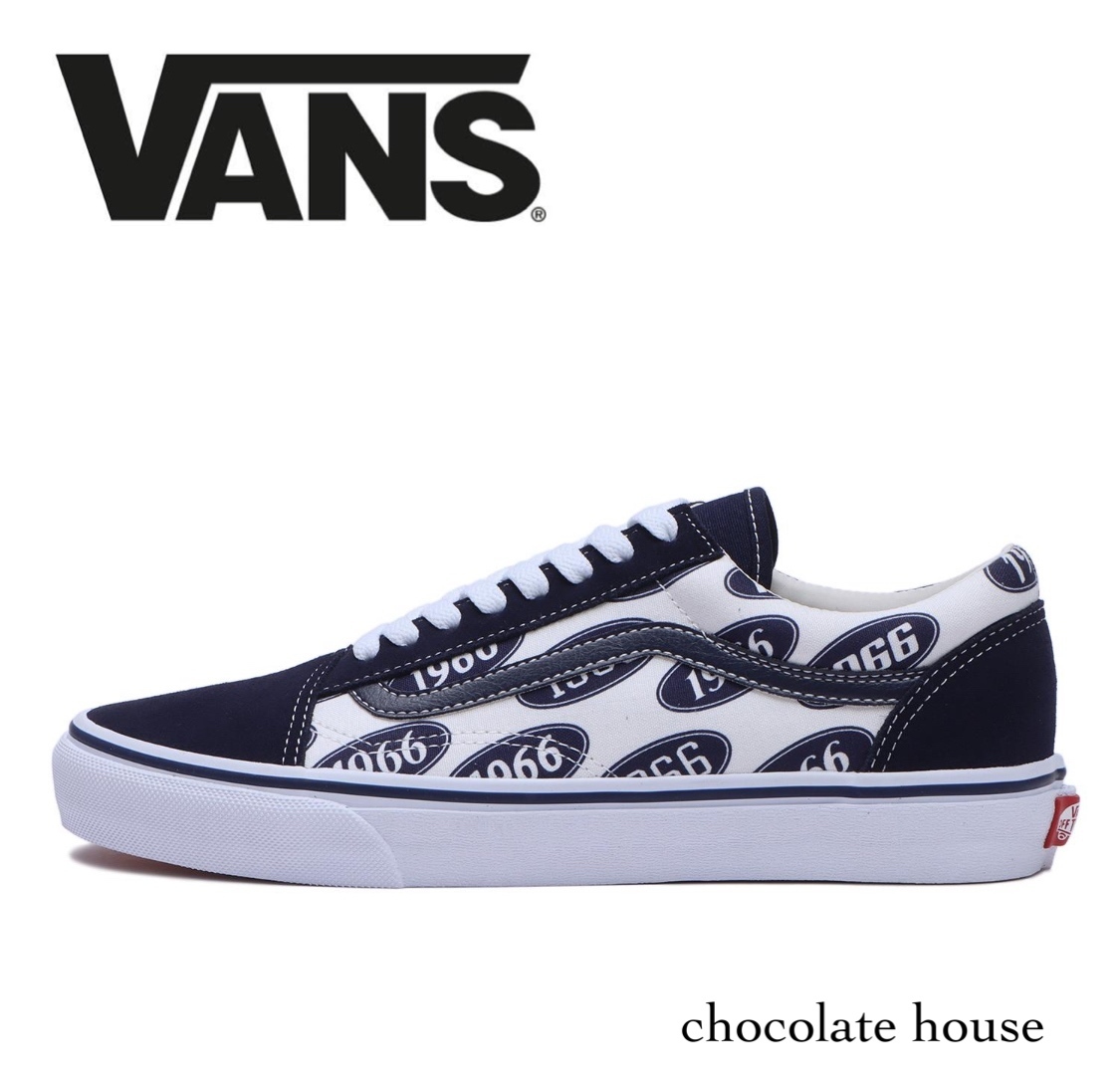 ◆VANS◆OLD SKOOL オールドスクール V36CF RCG WHITE/NAVY