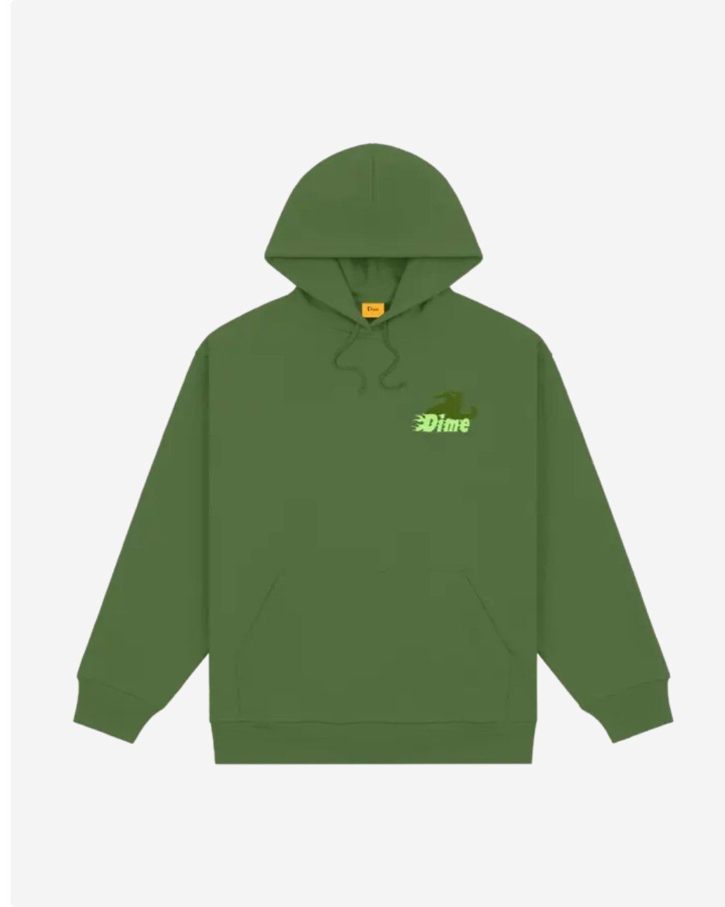 【DIME】Final Hoodie / Pale Olive