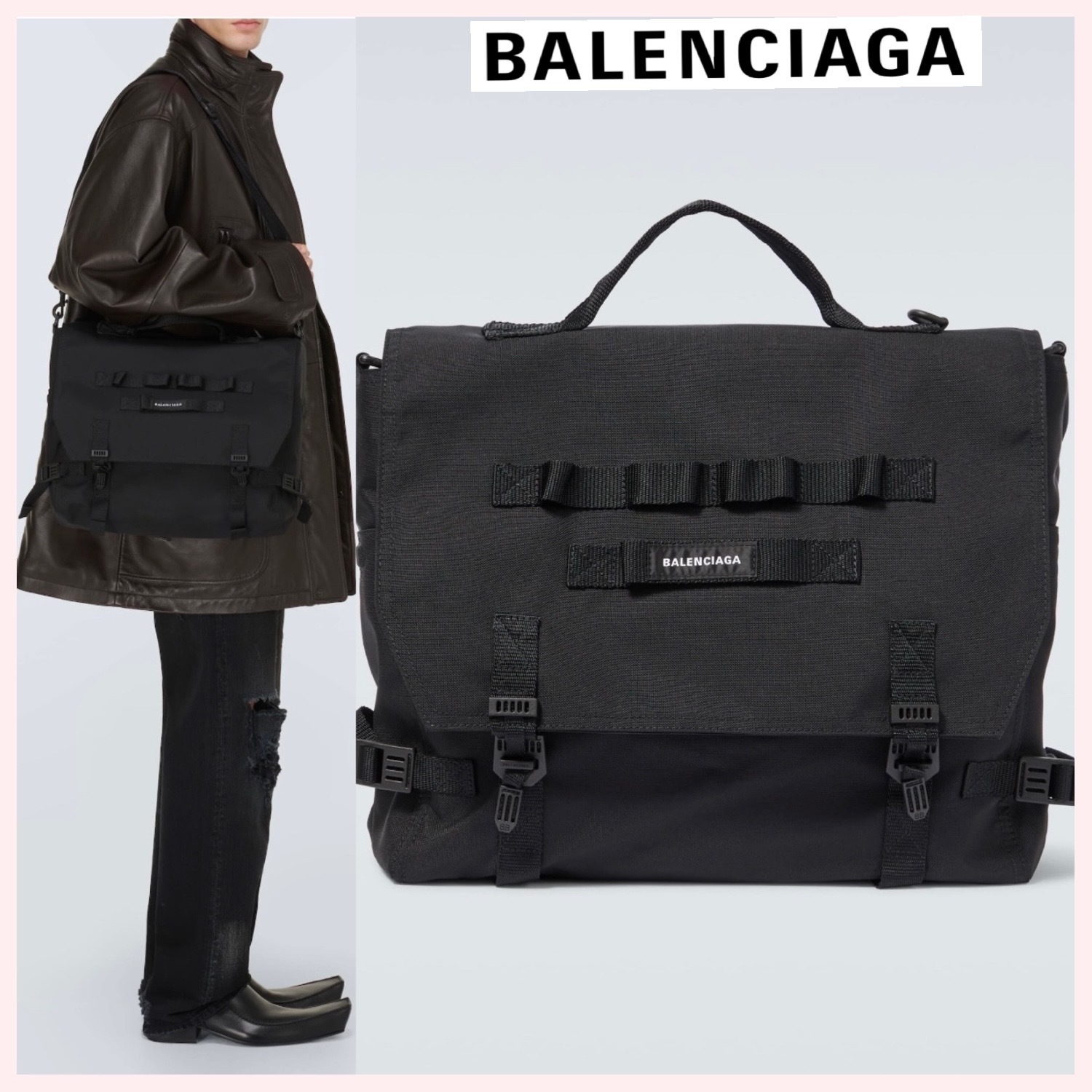 ★BALENCIAGA★関税込♪NEW♪ARMY メッセンジャーバッグ