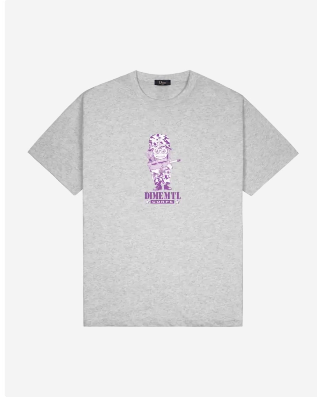 【DIME】Dimecorps T-Shirt / Heather Grey