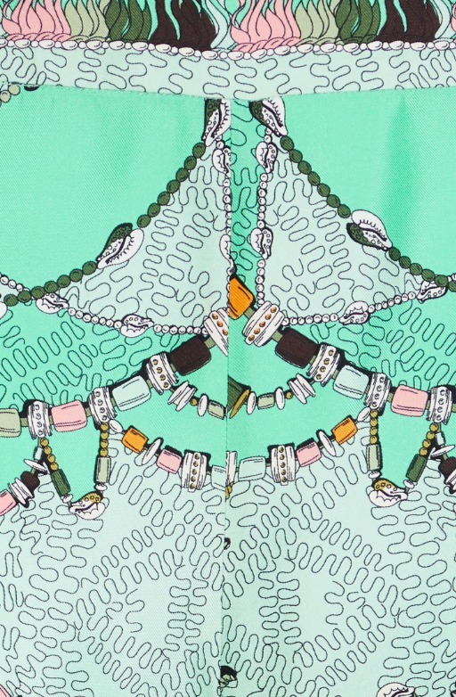 Emilio Pucci シルク クロップド ワイドレッグパンツ Emilio Pucci プッチ シルク クロップド ワイドレッグパンツ