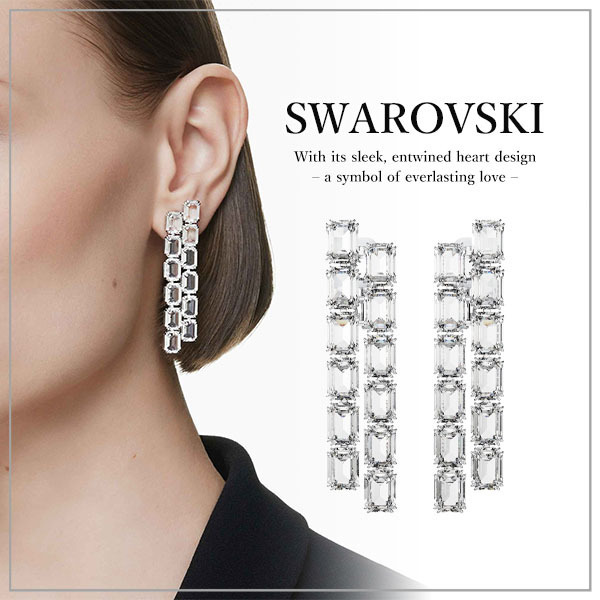 VIP価格【SWAROVSKI】スワロフスキー Millenia イヤリング