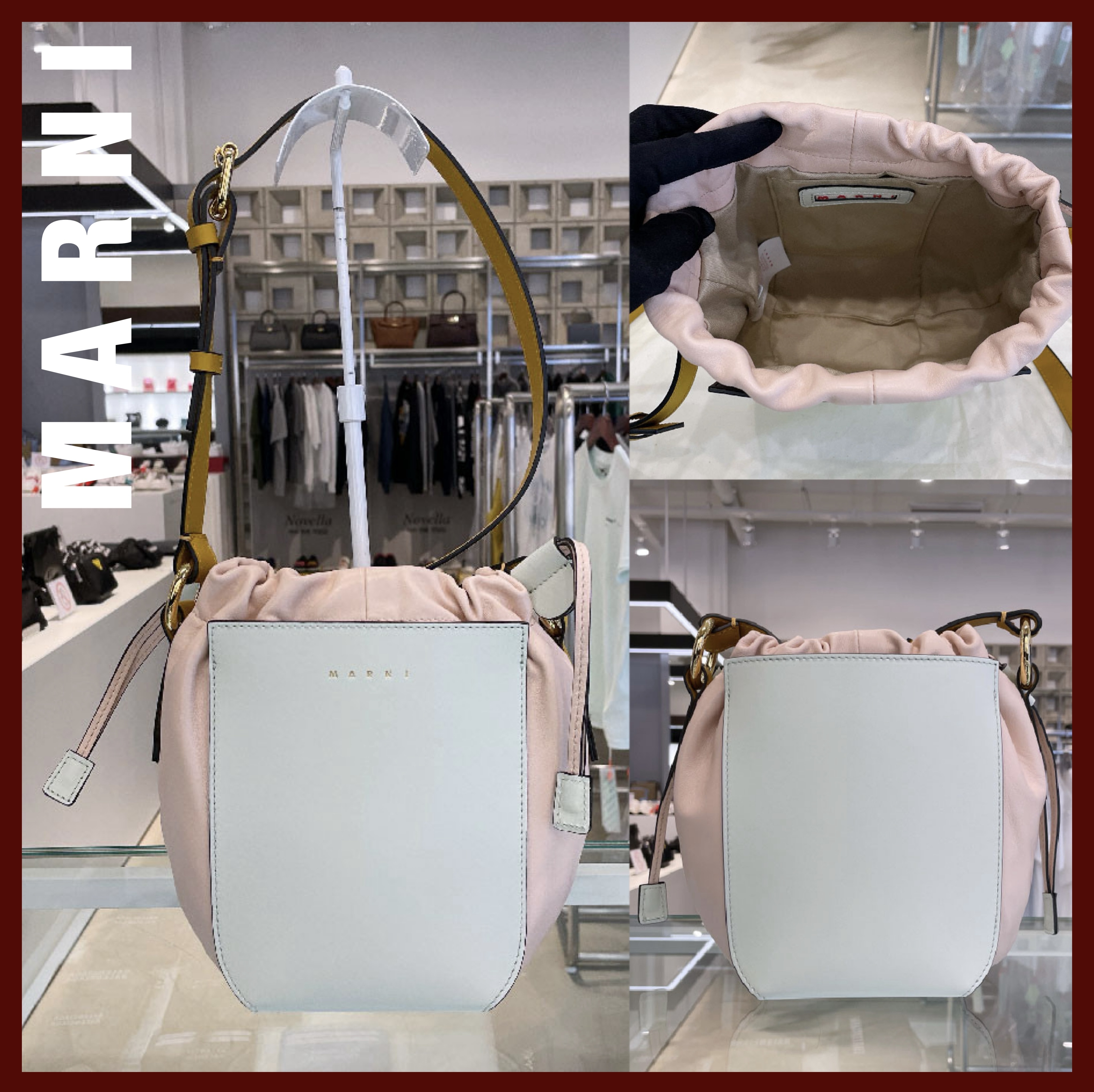 【関税込み】 ☆MARNI☆ GUSSET スモール ショルダーバッグ