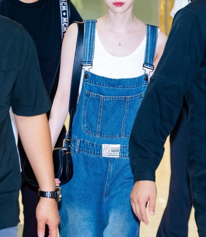 [NASTY FANCY] YOUTH DENIM OVERALL ★aespa ウィンター 着用 ☆IVE レイ & aespa ウィンター 着用！！【NASTY FANCY CLUB