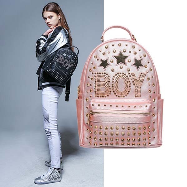 BOY LONDON★即発送★金属装飾ロゴバックパック