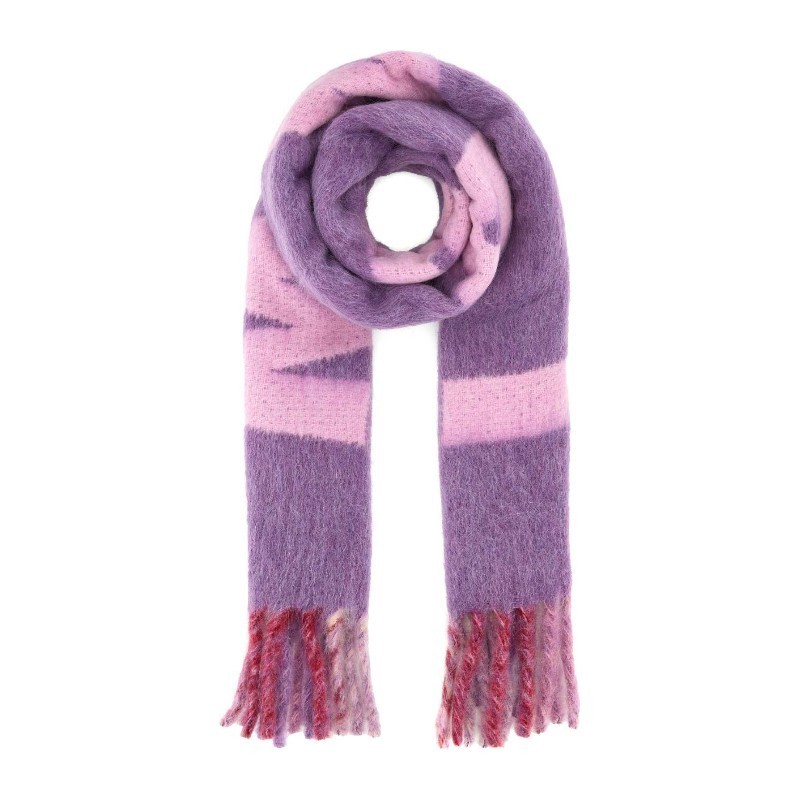 マフラー・ストール MARNI Embroidered wool blend scarf (SCMC0103A0UAW017 JQC68)