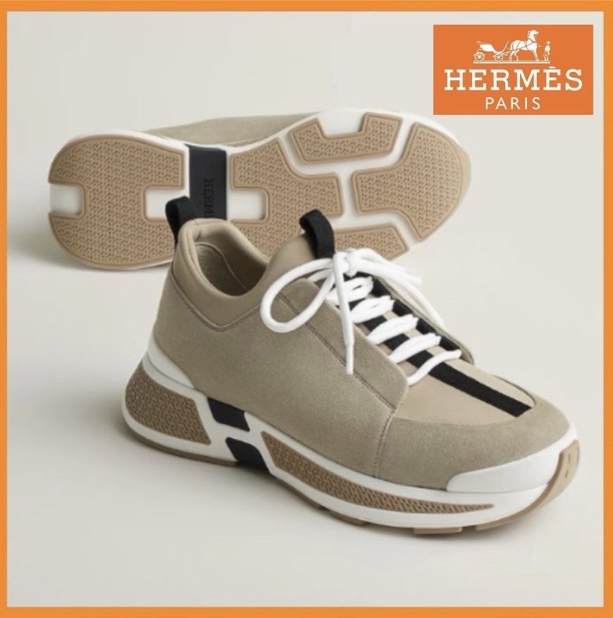 〈お洒落スニーカー♪〉HERMES スニーカー 【ジャスト】
