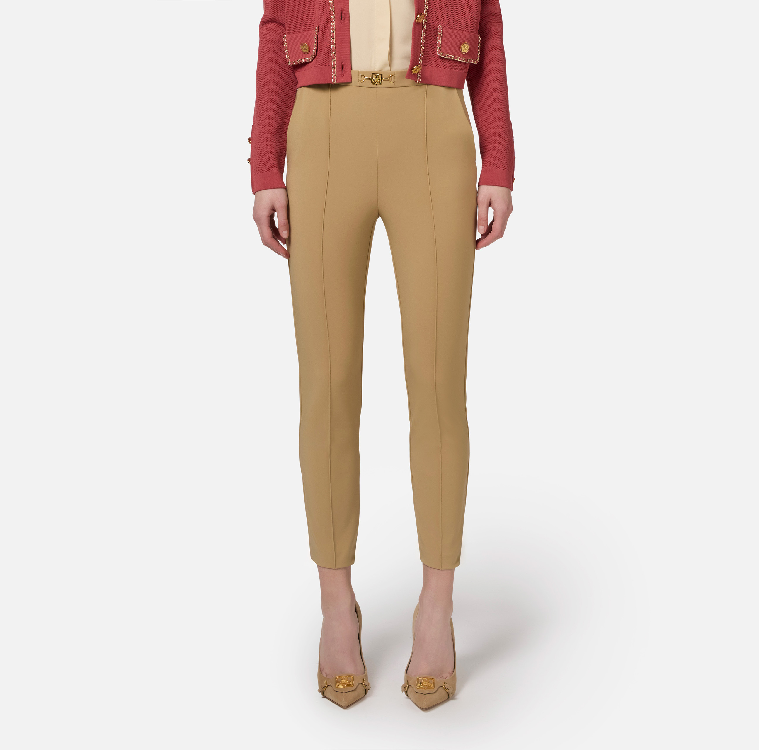 《スタイリッシュな逸品》【ELISABETTA FRANCHI】 パンツ