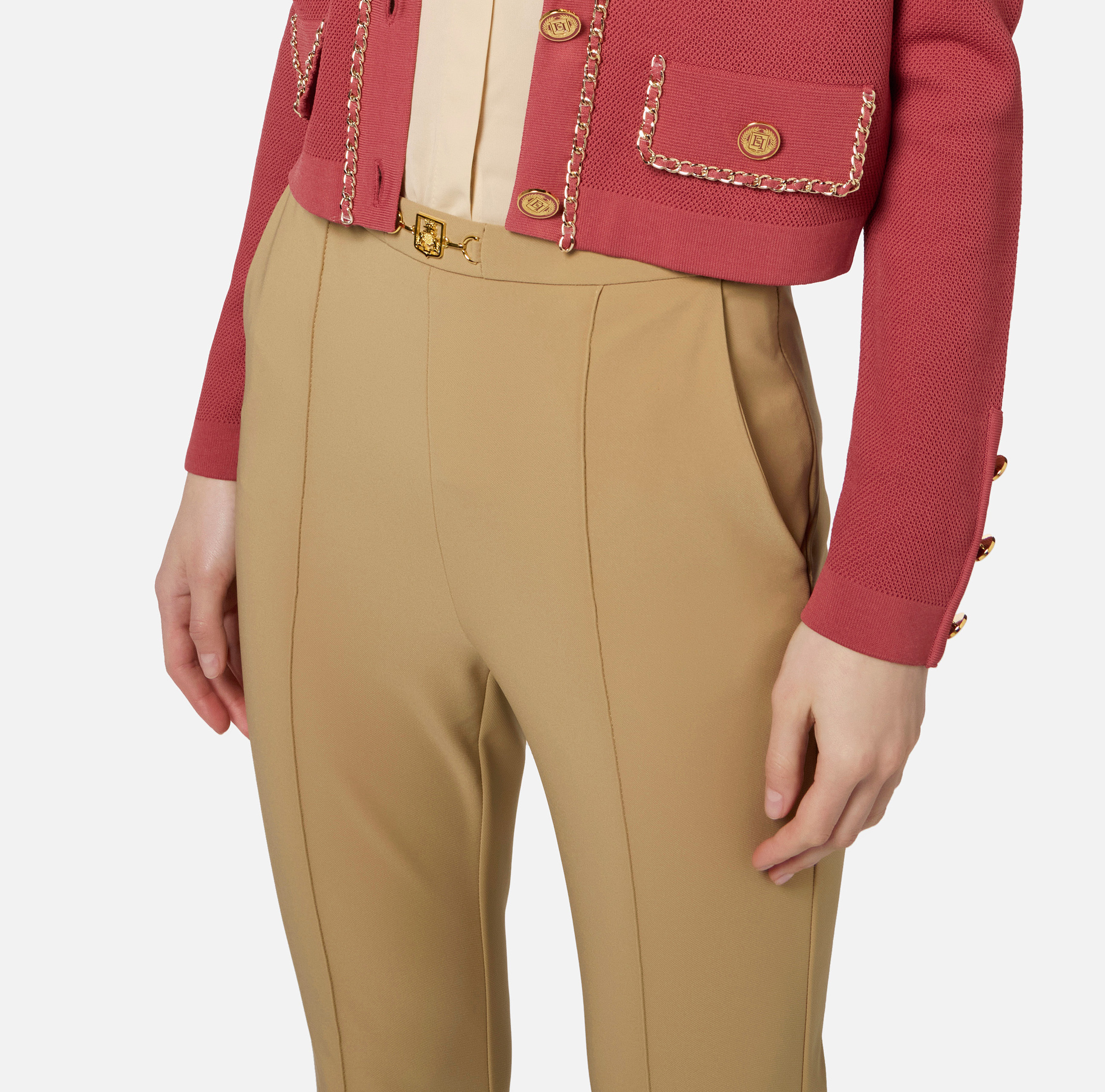 《スタイリッシュな逸品》【ELISABETTA FRANCHI】 パンツ