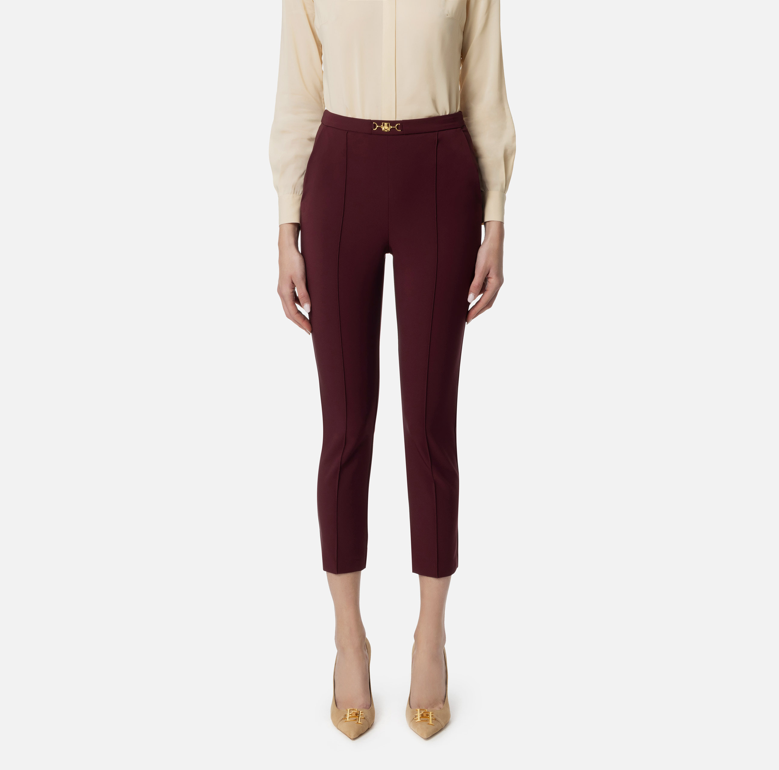 《スタイリッシュな逸品》【ELISABETTA FRANCHI】 パンツ