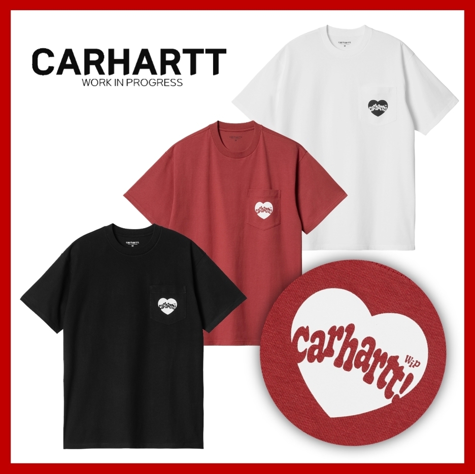 [CARHARTTWIP] S/S AMOUR POCKET T-SHIRT ★大人気★