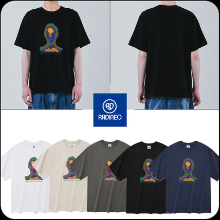 [RADINEO]★24SS★韓国人気★COLORFUL T-SHIRTS RADINEO]☆24SS☆韓国人気☆HUMANITY T-SHIRTS (RADINEO/Tシャツ