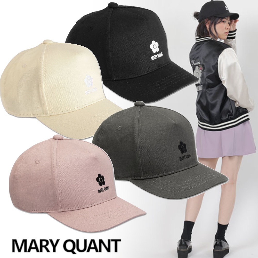 すぐ届く☆MARY QUANT キャップ ロゴ刺繍がポイント◎ ギフト