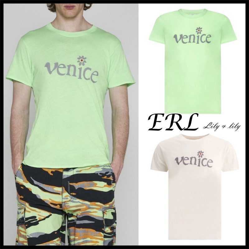 ERL ◆VENICE 半袖 コットン Tシャツ◆関税送料込み