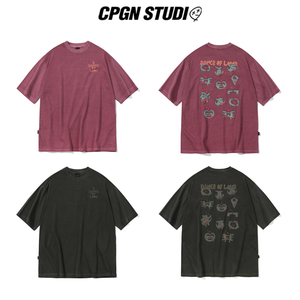 【CPGN STUDIO】24SS★ Dance of Love Pigment Short Sleeve Tee