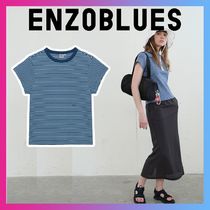 [ENZO BLUES] ENOUGH ルーズTシャツ ENZO BLUES(エンゾーブルース)のレディース トップス 人気