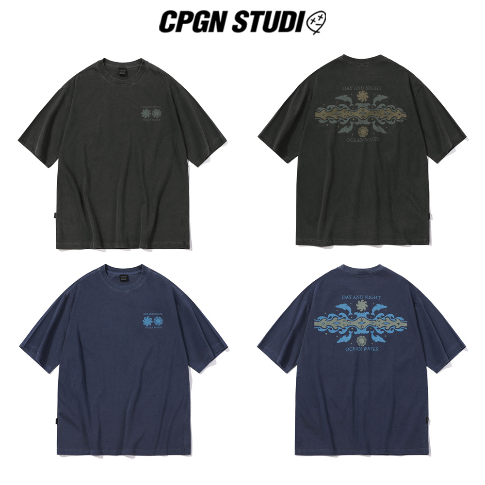 【CPGN STUDIO】24SS★ Day and Night Pigmented Short Sleeve T