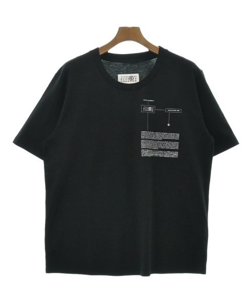 MM6 エムエムシックス Tシャツ・カットソー 黒 M 2122624L0071