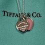 Tiffany & Co ネックレス・ペンダント 【Tiffany】ダブル ハート タグ ペンダント　（ミニサイズ）(6)