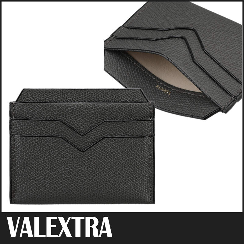 ☆送料関税込☆Valextra ペブルレザー クレジットカード財布☆