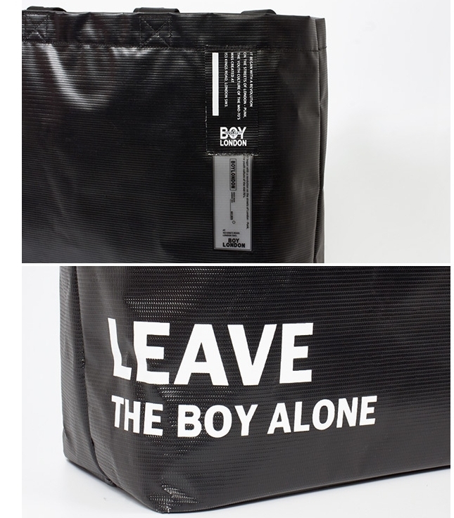 BOY LONDON★即発送★PVC ショッパーバッグ/トートバッグ BOY LONDON☆即発送☆PVC ショッパーバッグ/トートバッグ