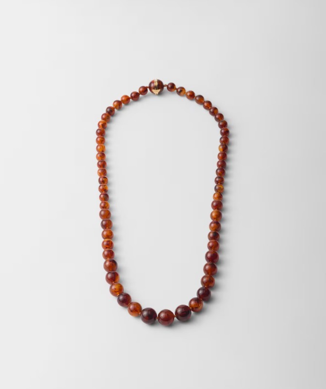 《送料無料》 PRADA Plexiglas necklace