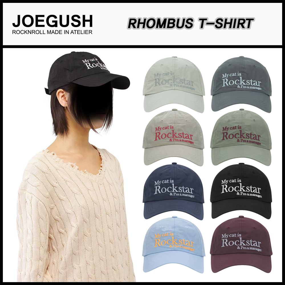 ★JOEGUSH★Rockstar cat Nylon cap★送料・関税込★