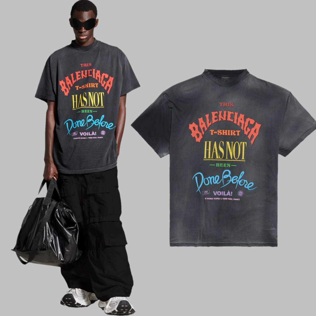 [BALENCIAGA] Not Been Done Tシャツ オーバーサイズ