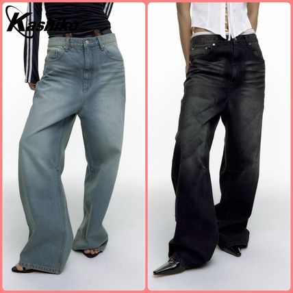 【Kashiko】Embroied Nonfade Denim バックロゴ デニム パンツ Kashiko】Embroied Nonfade Denim バックロゴ デニム パンツ