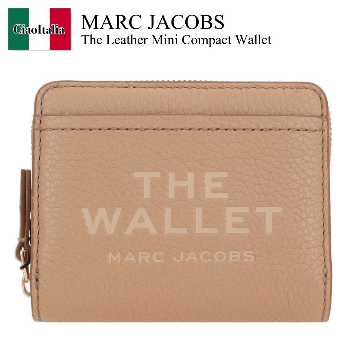 折りたたみ財布 Marc Jacobs The Leather Mini Compact Wallet