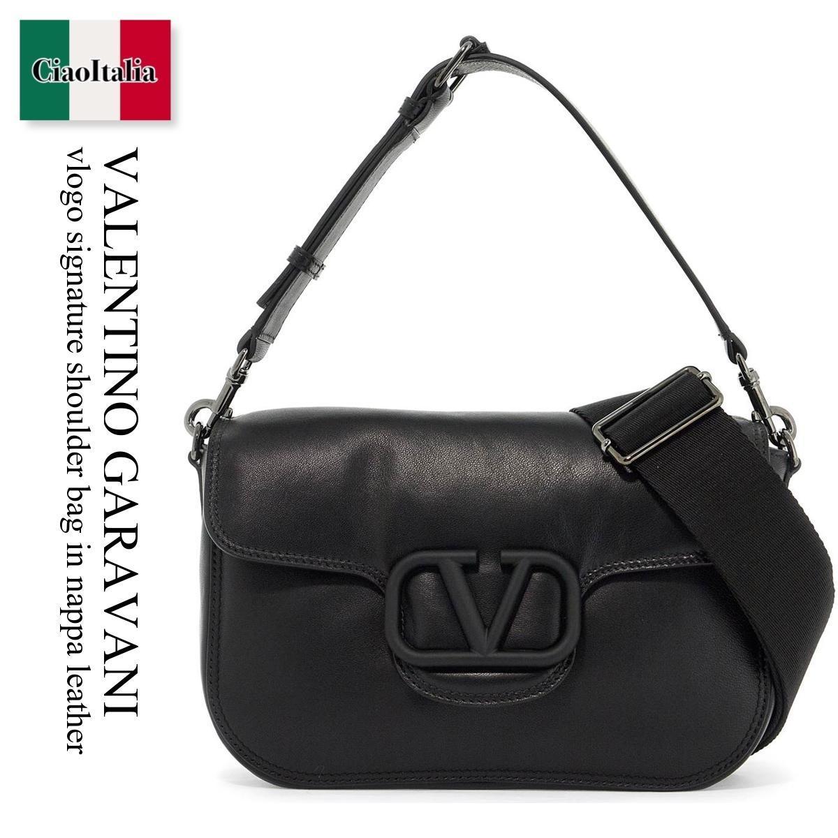 ショルダーバッグ Valentino Garavani Vlogo Signature Shoulder Bag In Nappa Lea