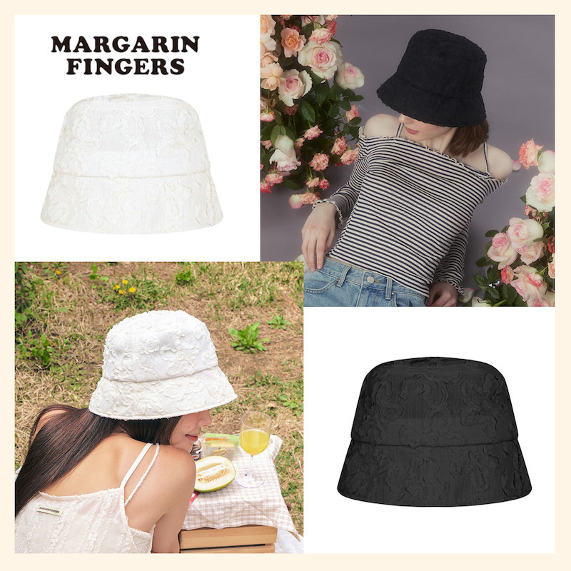 [Margarin Fingers] レース バケットハット