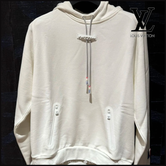 ◆リラックス【 Louis Vuitton 】シグネチャーコットンフーディ