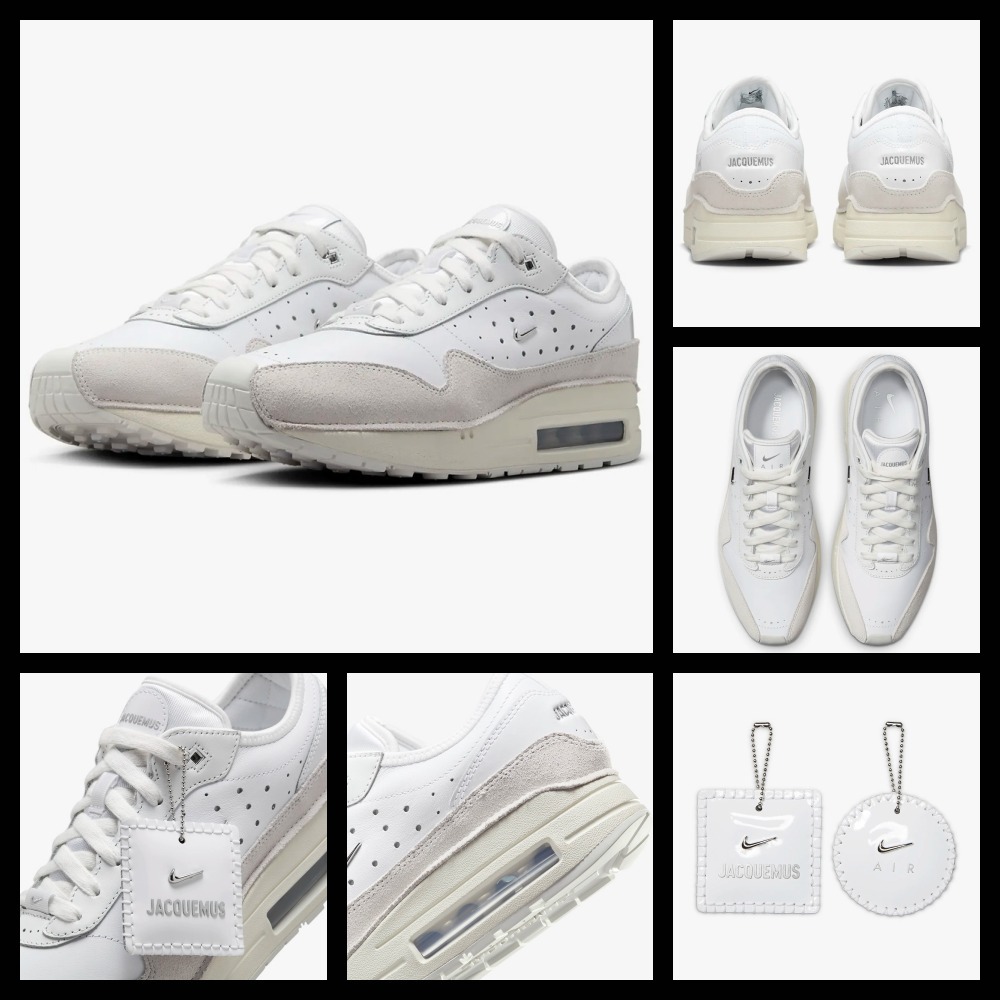 【NIKE】◆NEW◆Nike X JACQUEMUS AirMax 1 SP WHITE◆大人気◆