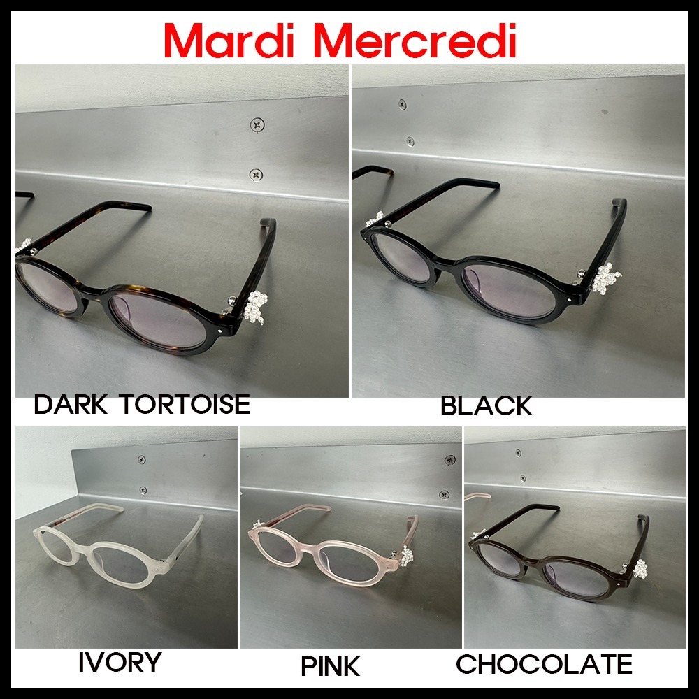 ★MARDI MERCREDI★ROUND GLASSES M.O-001★大人気★