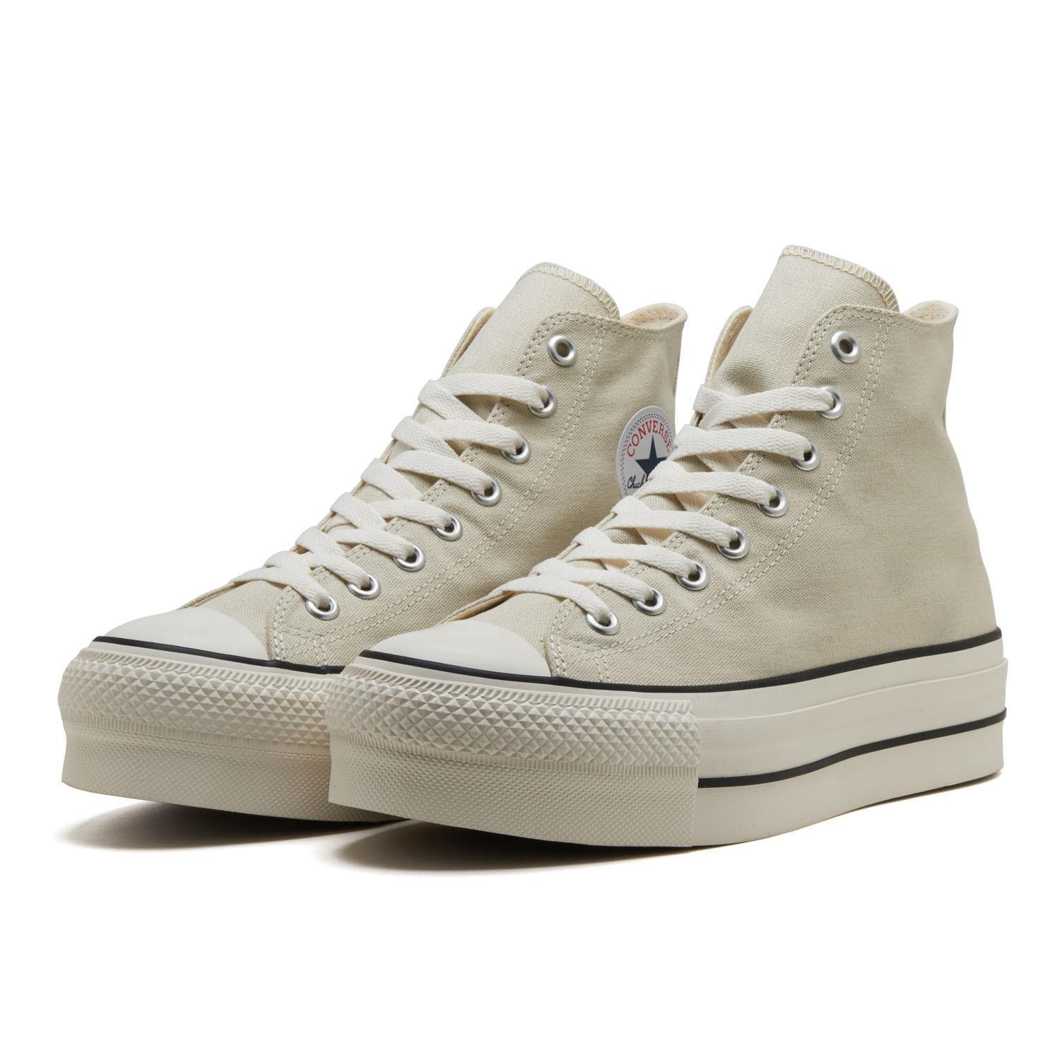 国内配送 CONVERSE ALL STAR (R) LIFTED HI MILK WHITE
