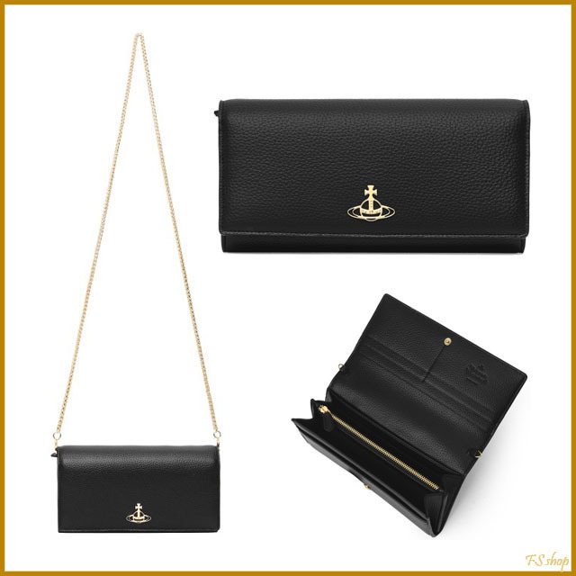 Vivienne Westwood(正規品/送料関税込み) WOC CHAIN 長財布