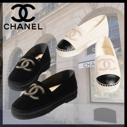 ◇お洒落でかわいいデザイン◇『CHANEL』エスパドリーユ リユース品】 シャネル CHANEL 靴 スニーカー エスパドリーユ