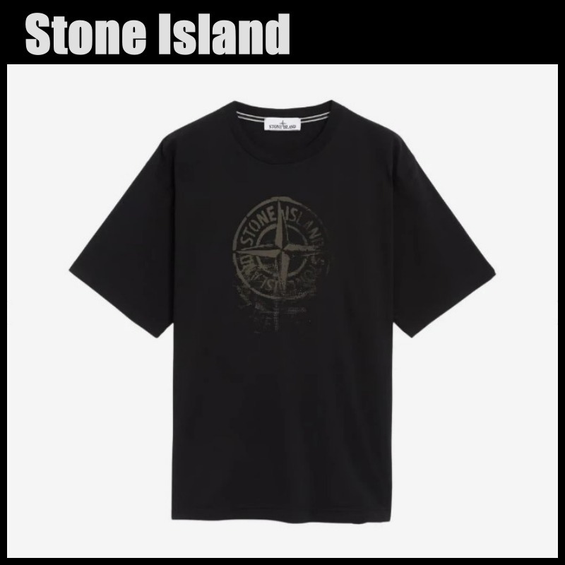 Stone Island 'Reflective One' ストーン アイランド半袖Tシャツ Ω