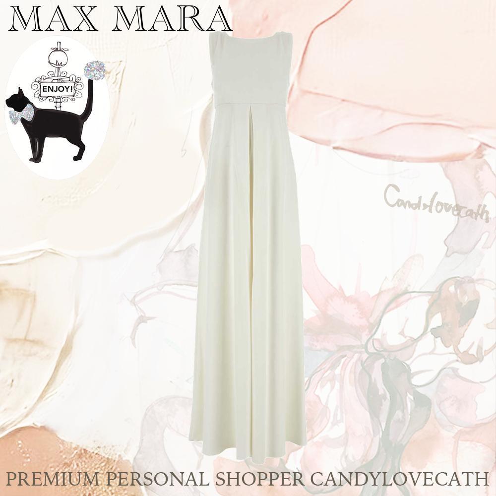 オールインワン・サロペット MAX MARA White Cady Eschilo Jumpsuit