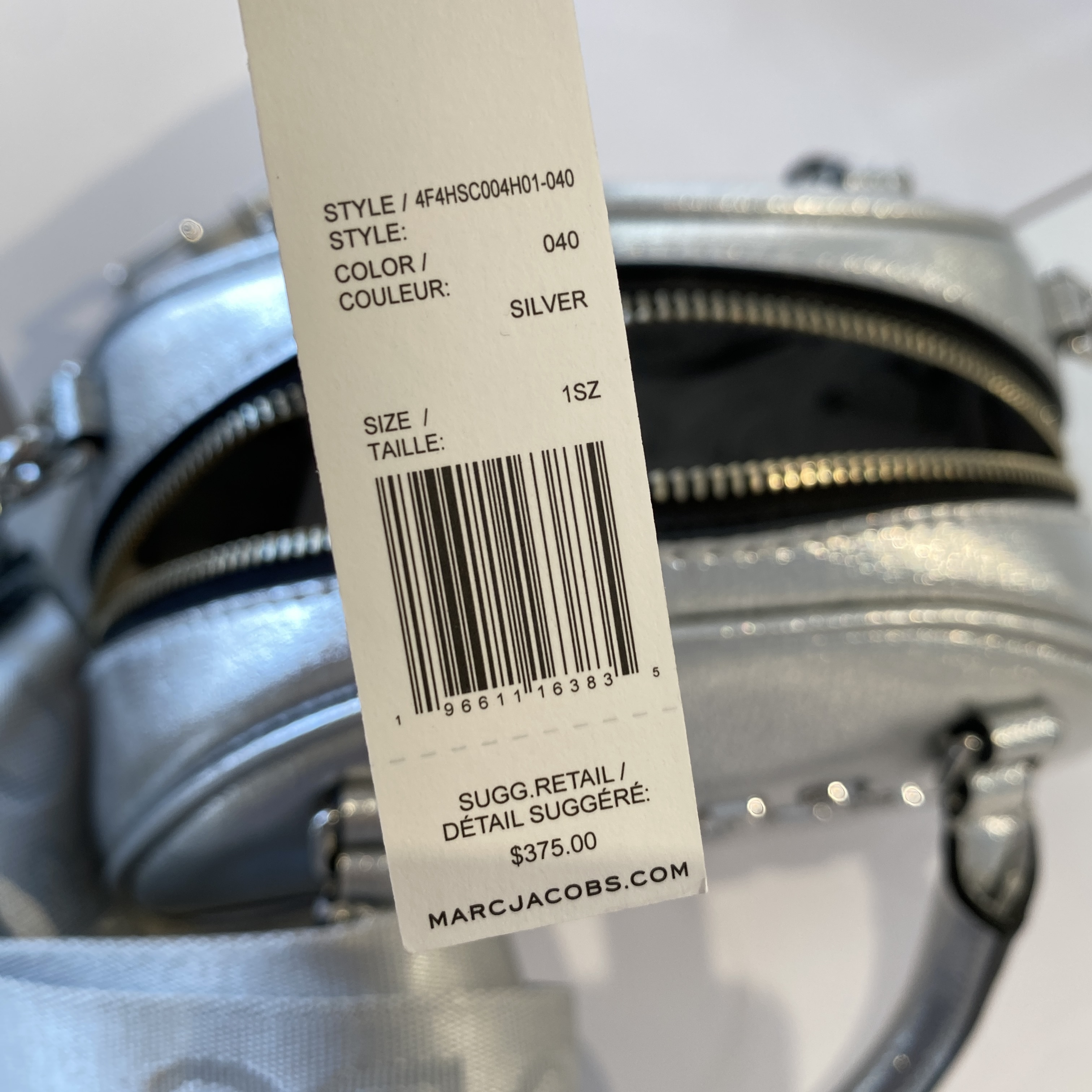 新作☆MARC JACOBS small satchel 4F4HSC007H01 (MARC JACOBS